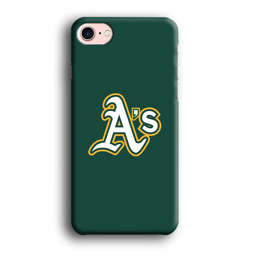 MLB Oakland Athletics Green iPhone 8 Case
