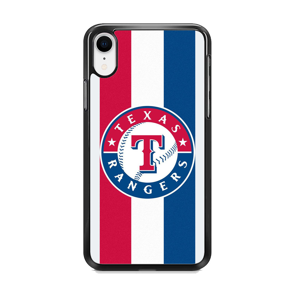 MLB Texas Rangers MLB Stripe iPhone XR Case