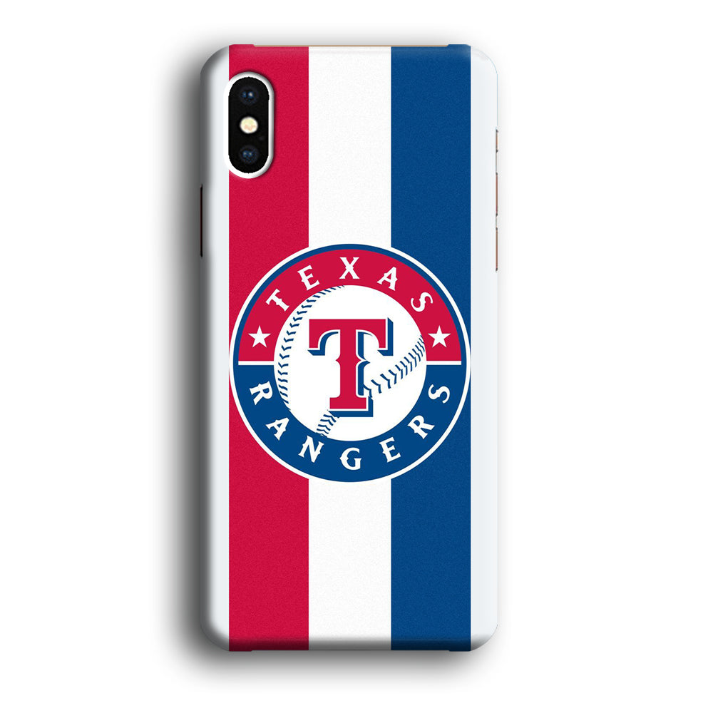 MLB Texas Rangers MLB Stripe iPhone XS MAX Case
