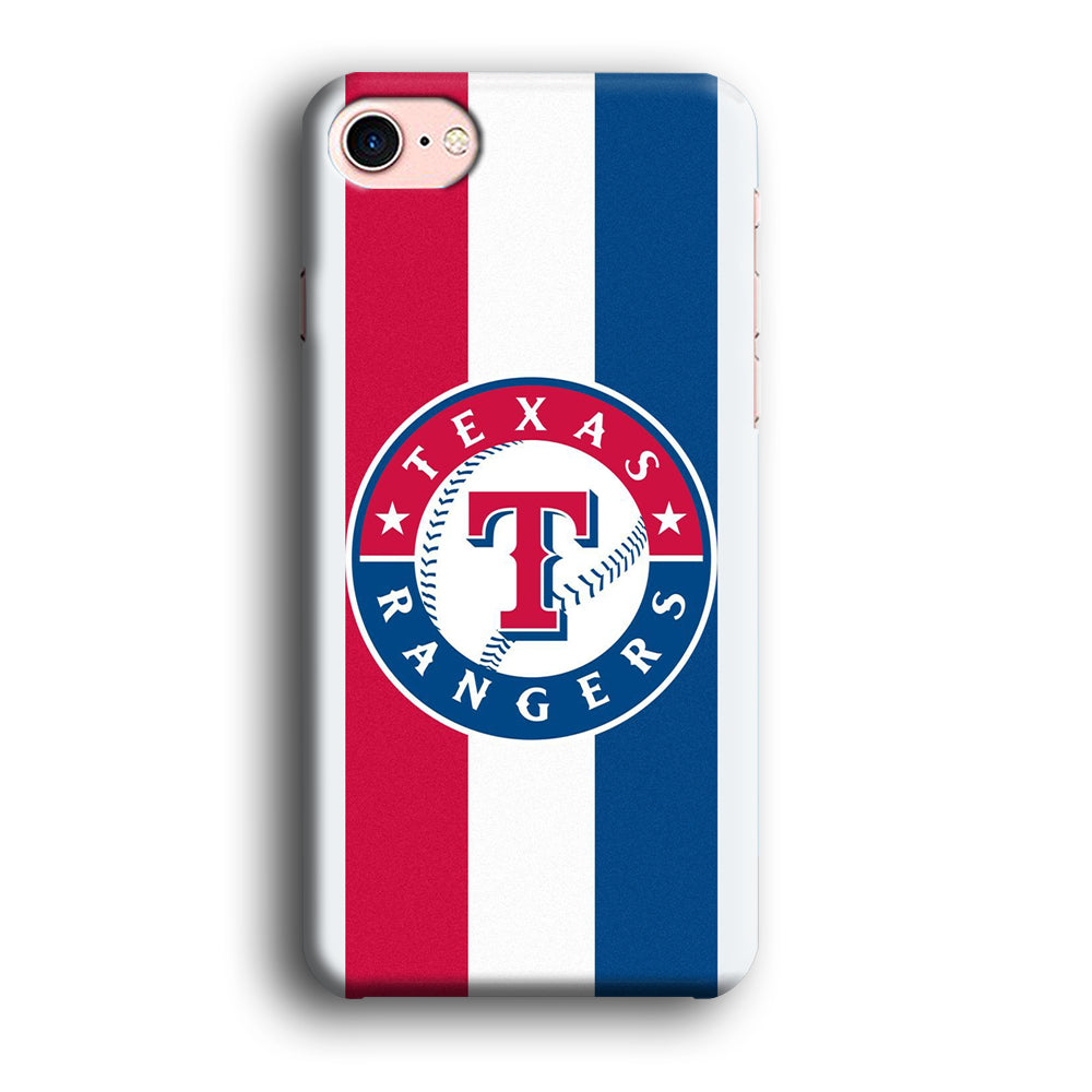 MLB Texas Rangers MLB Stripe iPhone 8 Case