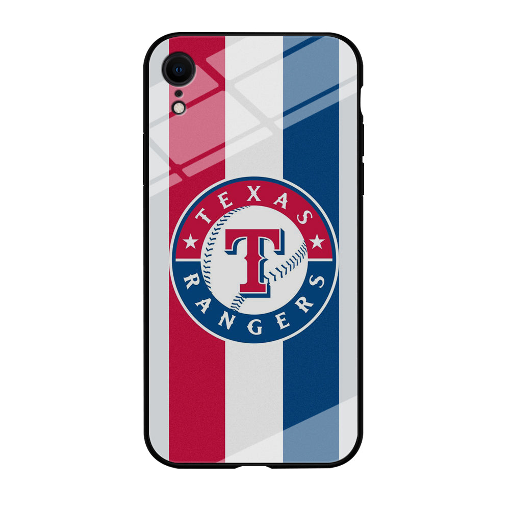 MLB Texas Rangers MLB Stripe iPhone XR Case
