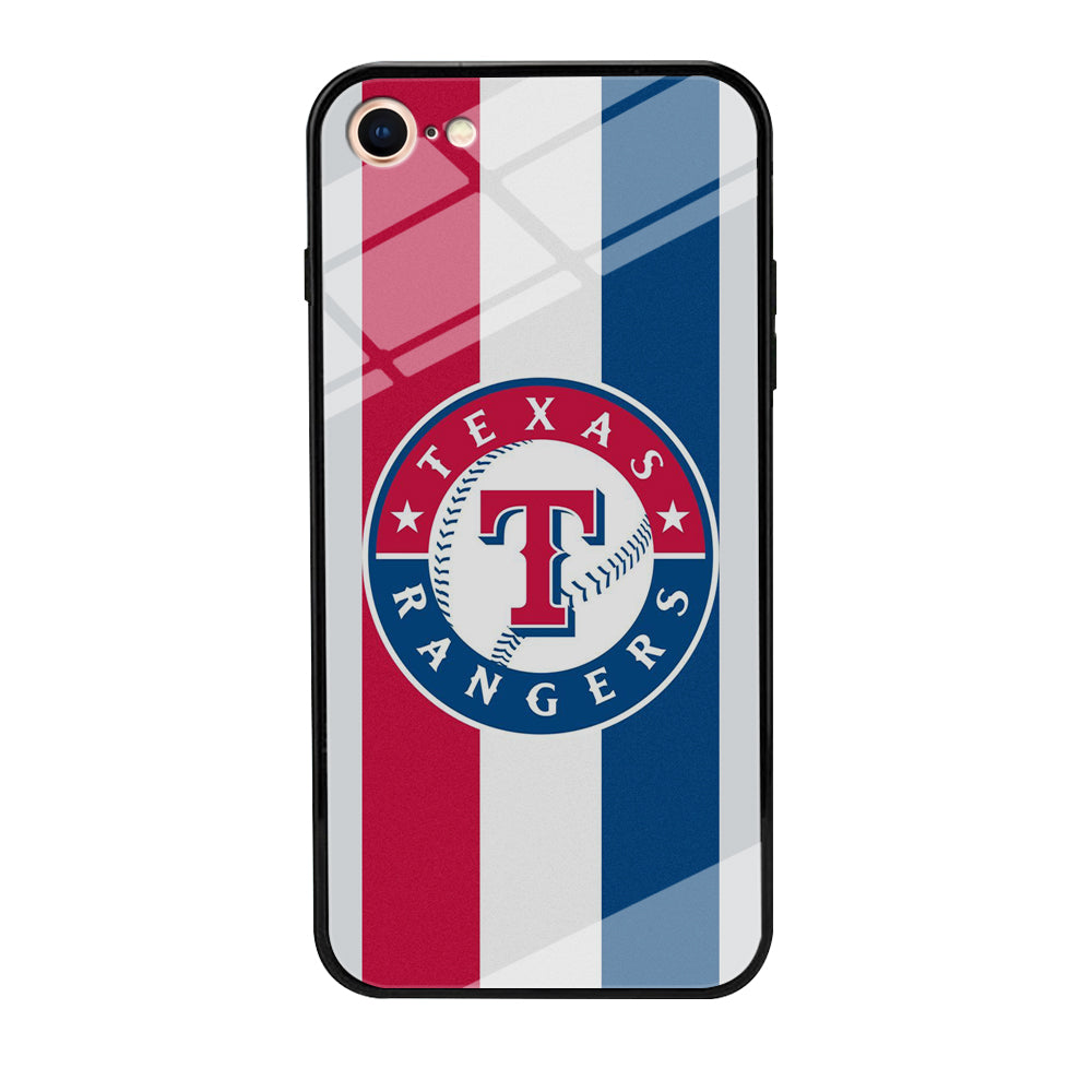 MLB Texas Rangers MLB Stripe iPhone 8 Case