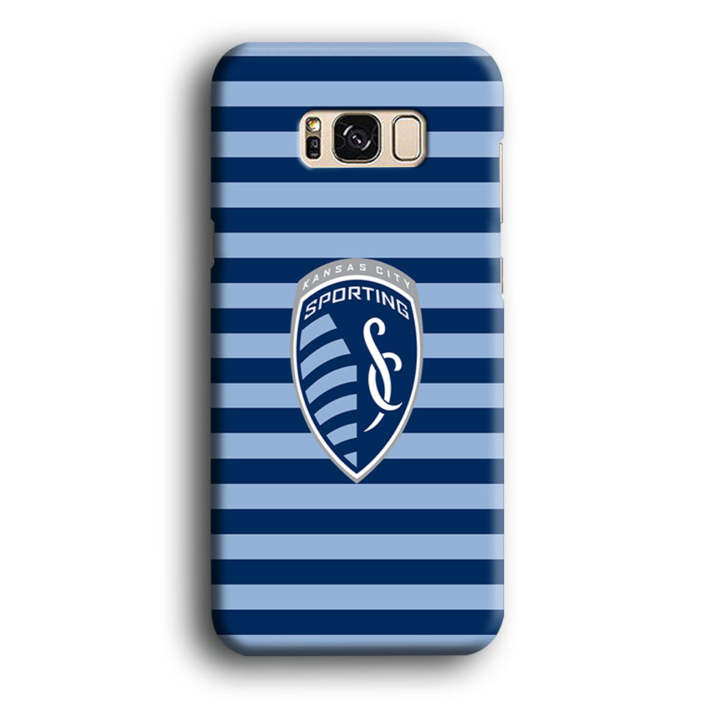 City Sporting Stripe Blue Samsung Galaxy S8 Case