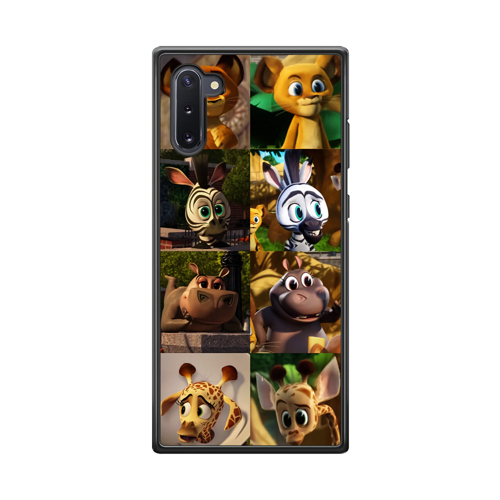 Madagascar Babbies Character Samsung Galaxy Note 10 Case
