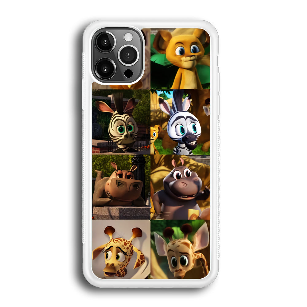 Madagascar Babbies Character iPhone 12 Pro Max Case