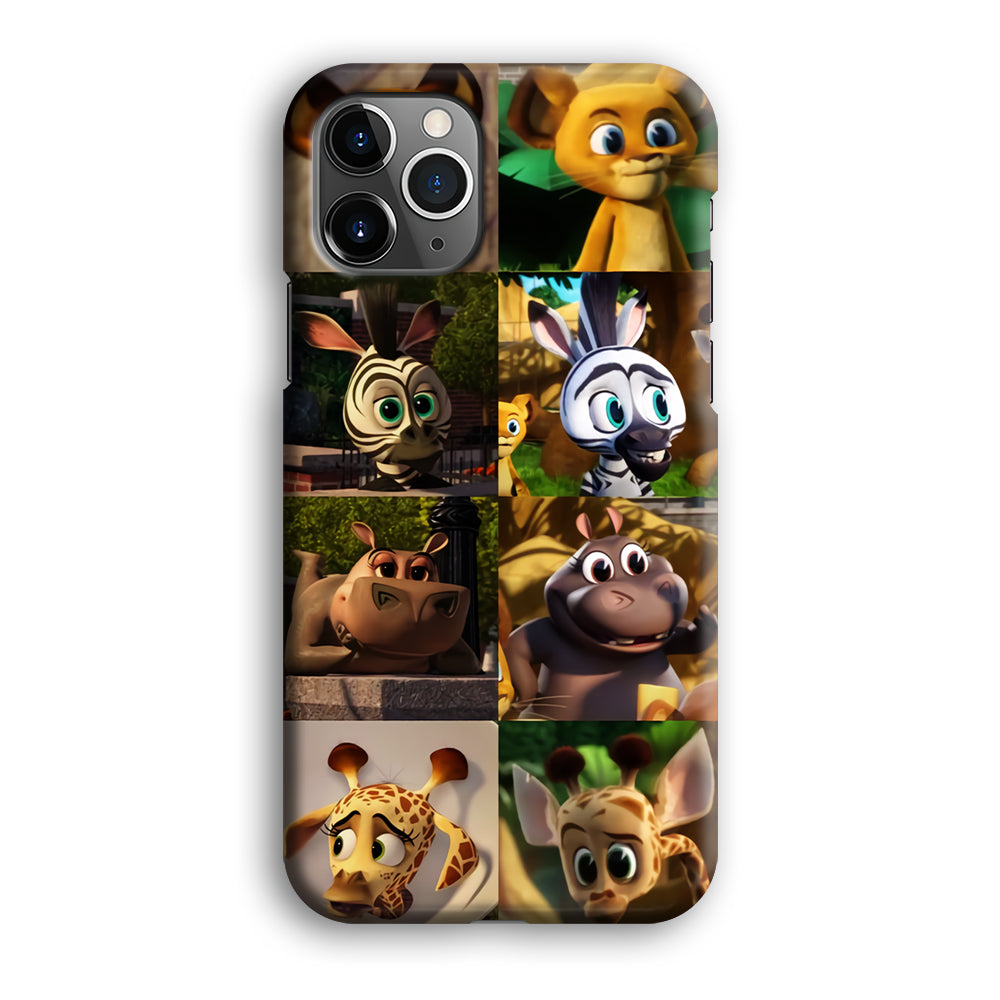 Madagascar Babbies Character iPhone 12 Pro Max Case