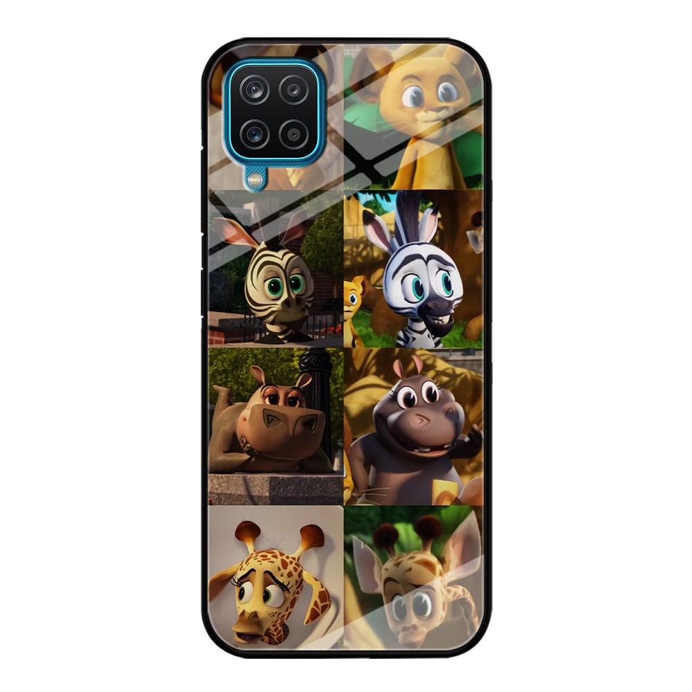 Madagascar Babbies Character Samsung Galaxy A12 Case