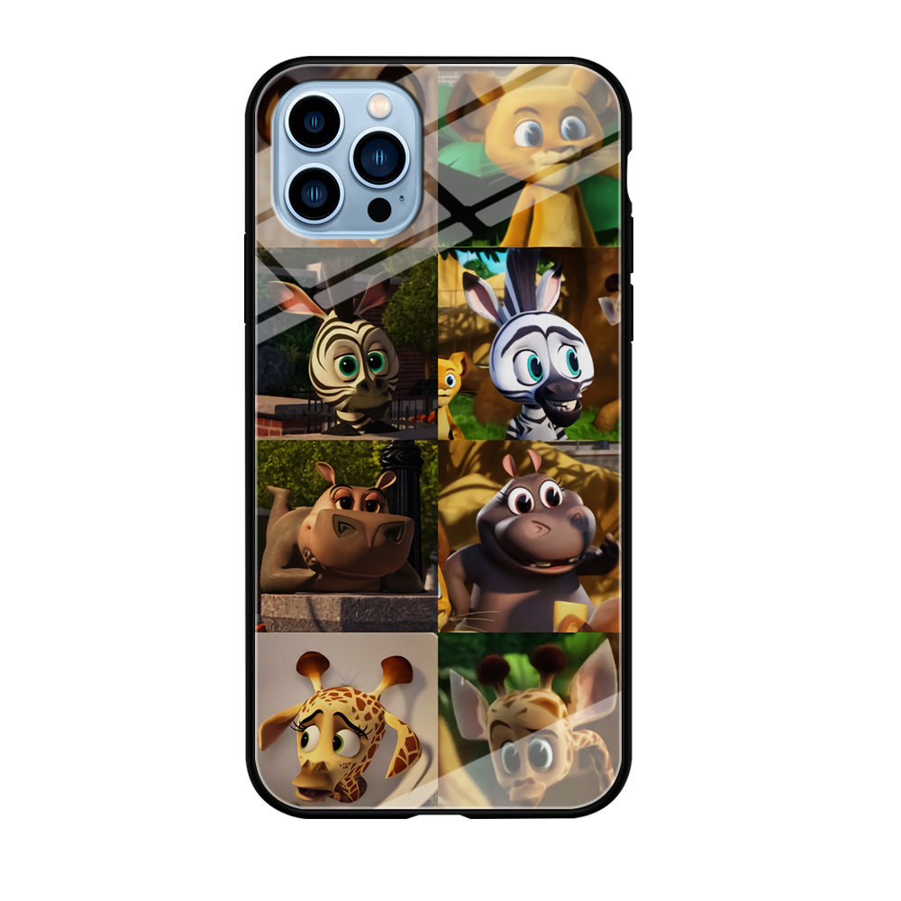 Madagascar Babbies Character iPhone 12 Pro Case