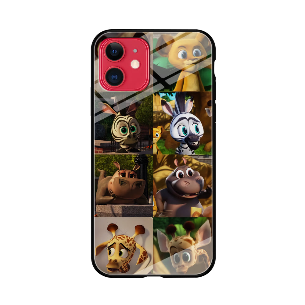 Madagascar Babbies Character iPhone 11 Case