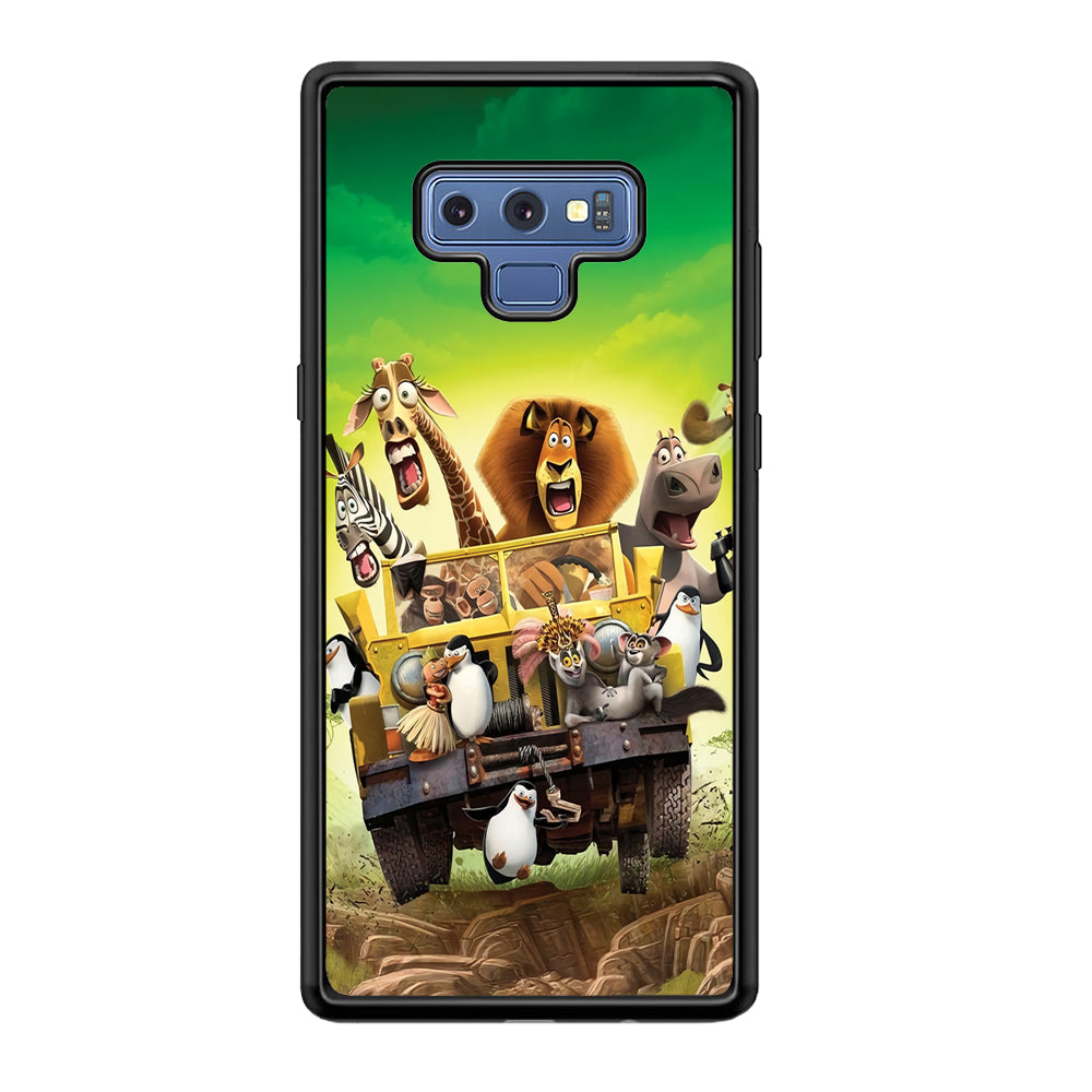 Madagascar Hooliday Moment Samsung Galaxy Note 9 Case