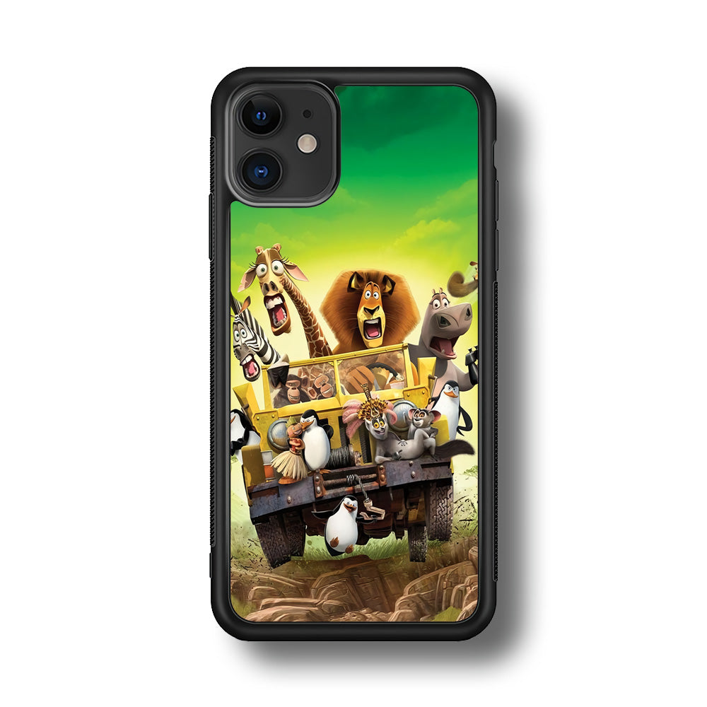 Madagascar Hooliday Moment iPhone 11 Case