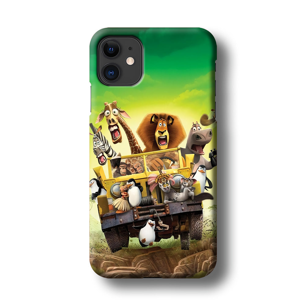Madagascar Hooliday Moment iPhone 11 Case