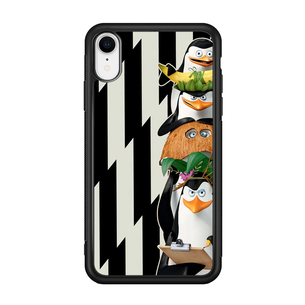 Madagascar Penguin Team iPhone XR Case