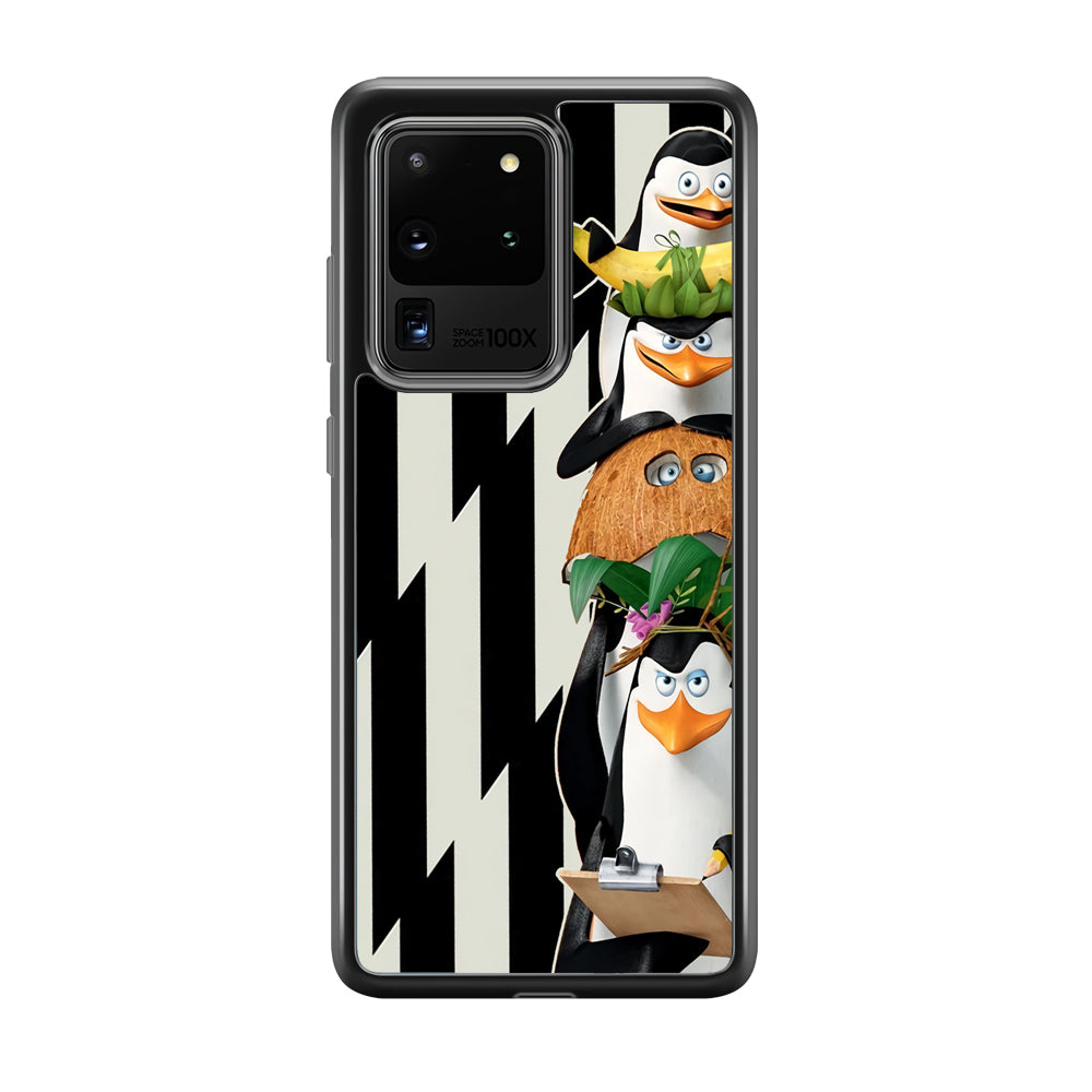 Madagascar Penguin Team Samsung Galaxy S20 Ultra Case