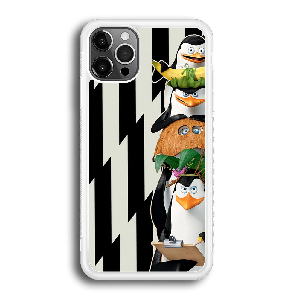 Madagascar Penguin Team iPhone 12 Pro Max Case