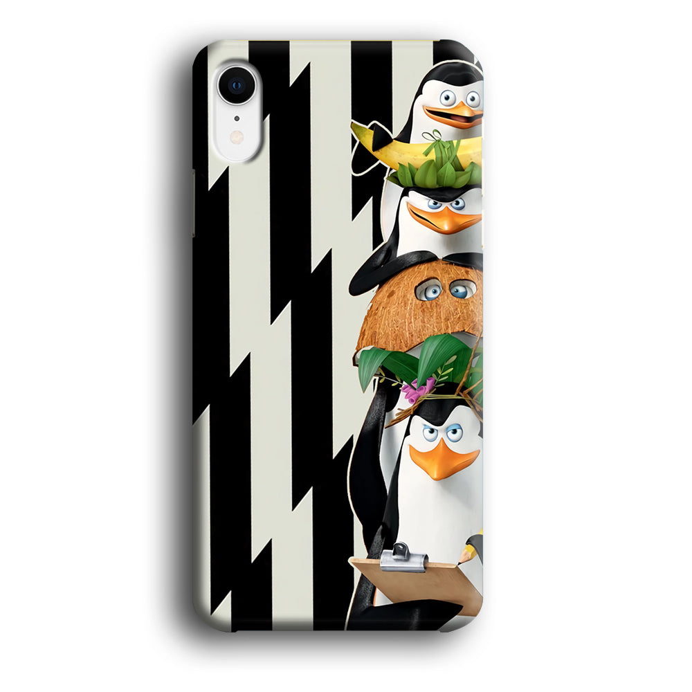Madagascar Penguin Team iPhone XR Case