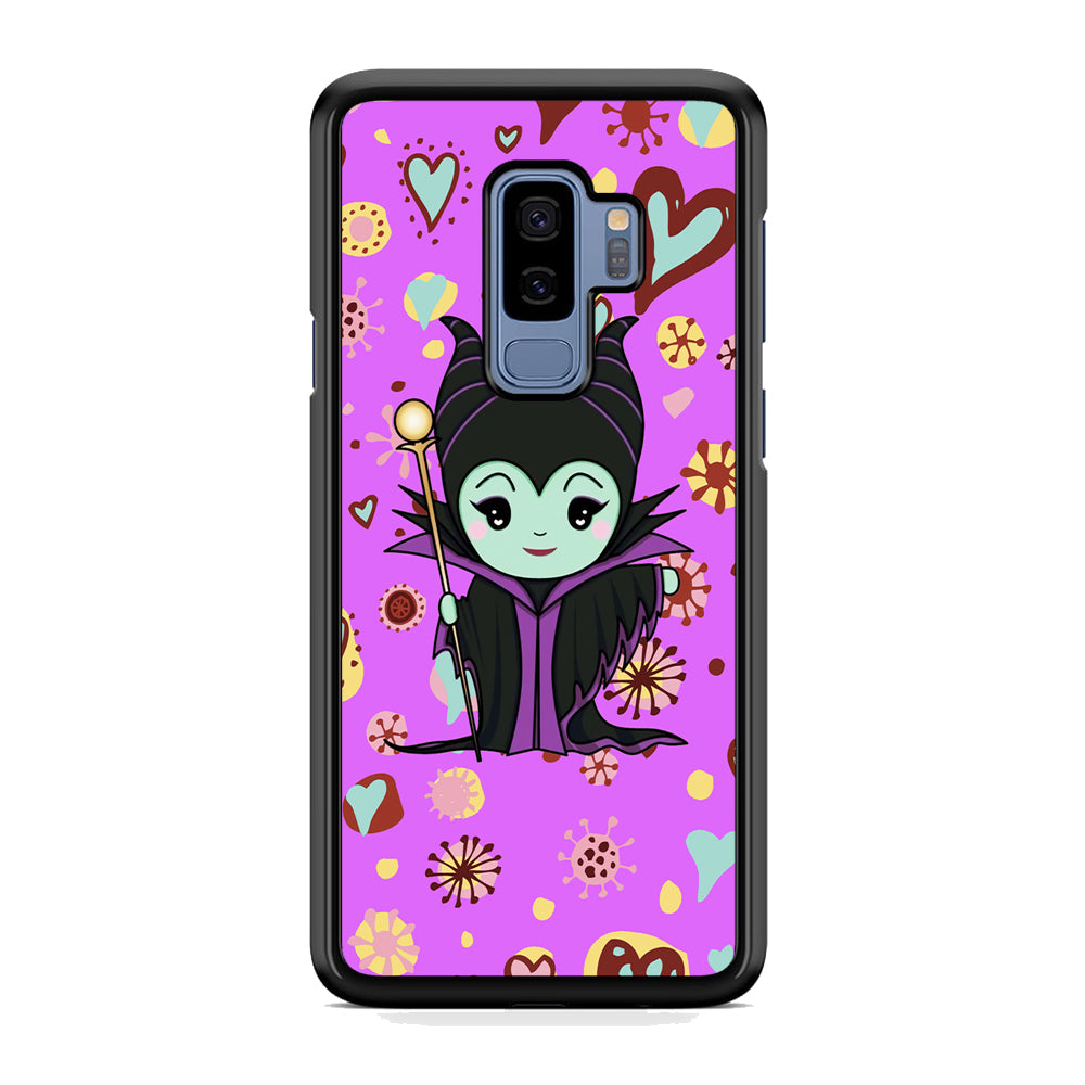 Maleficent Cartoon in Love Samsung Galaxy S9 Plus Case