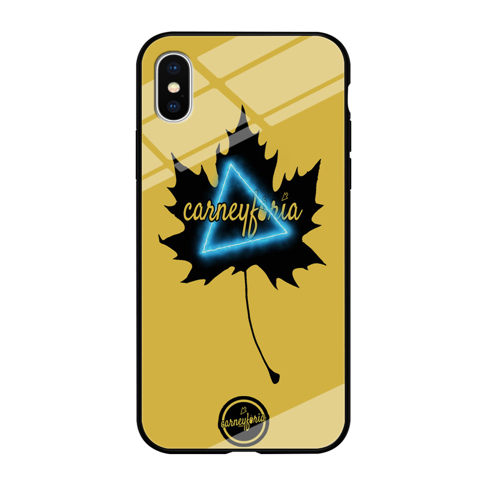 Maple Carneyforia Blue Light iPhone XS MAX Case