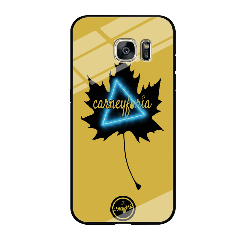 Maple Carneyforia Blue Light Samsung Galaxy S7 Edge Case