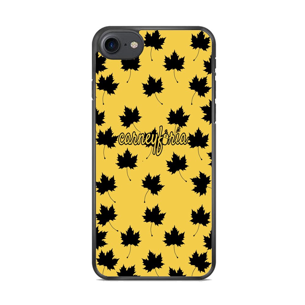 Maple Leaf Doodle Carneyforia iPhone 8 Case