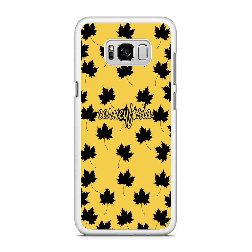 Maple Leaf Doodle Carneyforia Samsung Galaxy S8 Case