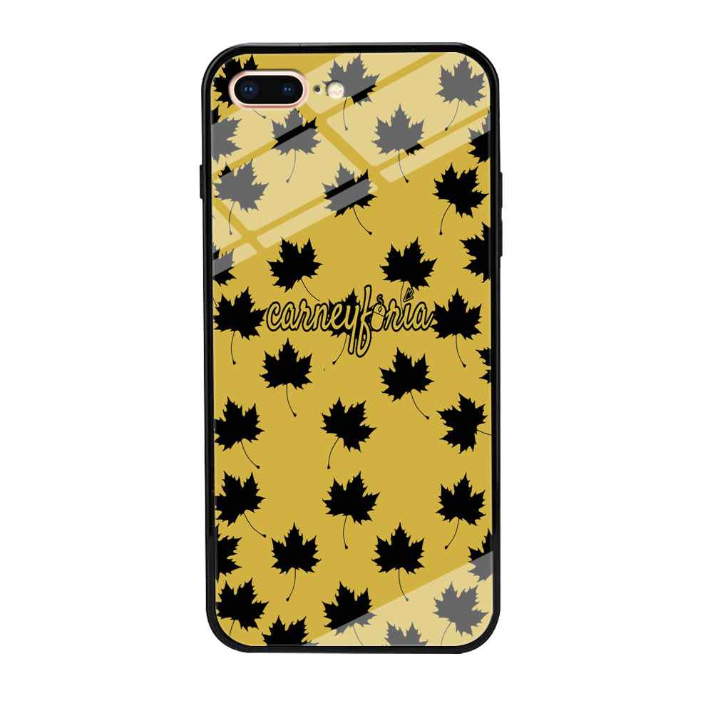 Maple Leaf Doodle Carneyforia iPhone 7 Plus Case