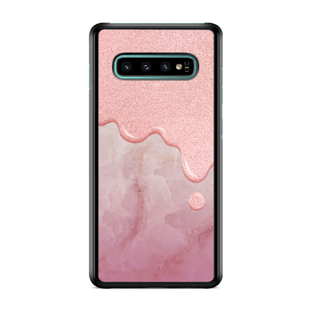 Marble Melting Rosy Samsung Galaxy S10 Case
