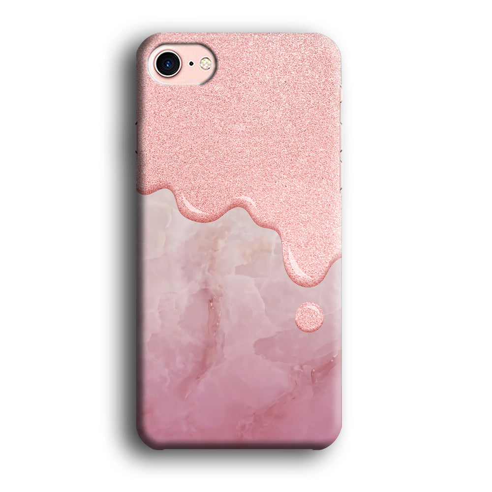 Marble Melting Rosy iPhone 8 Case