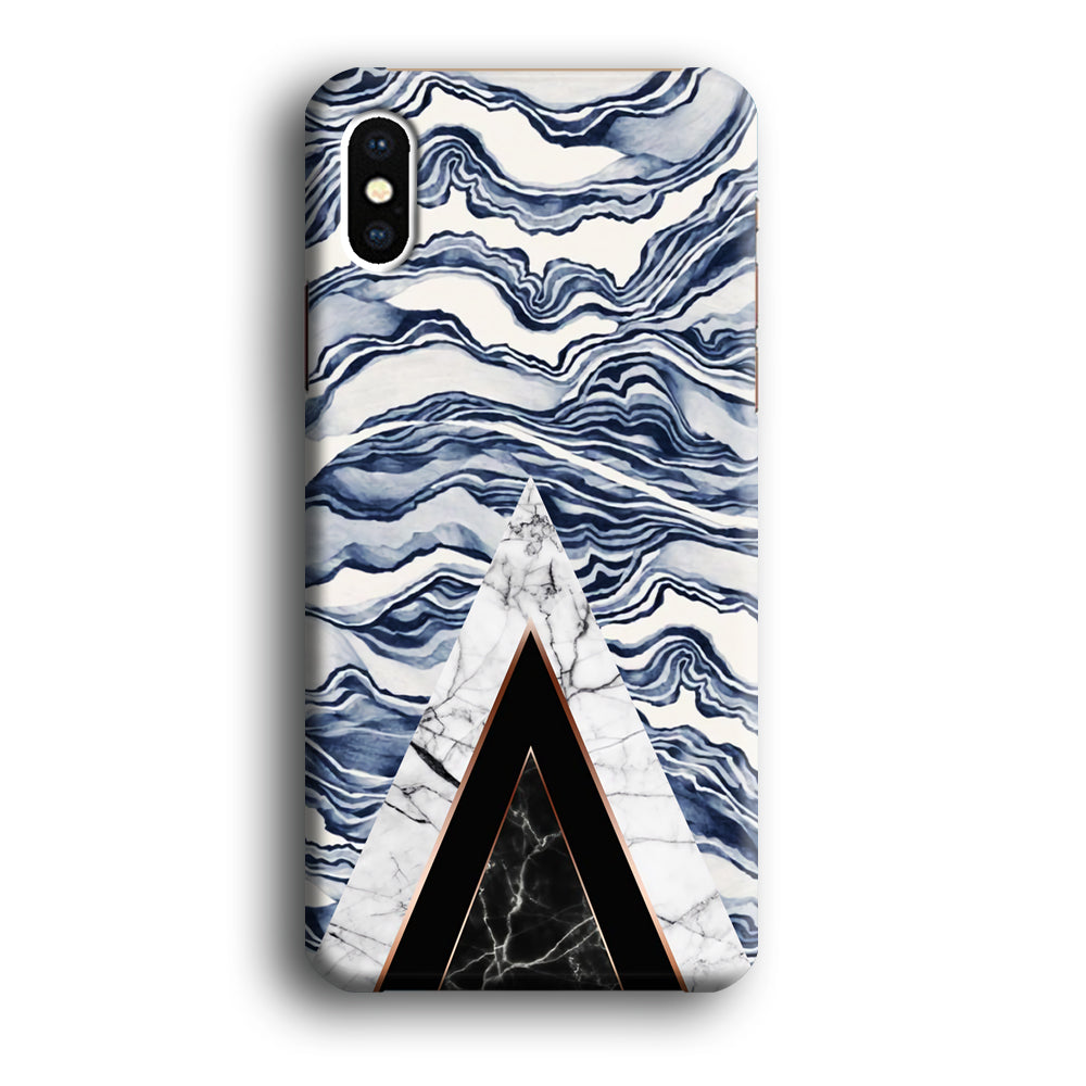 Marble Pinnacle of The Cloud iPhone X Case