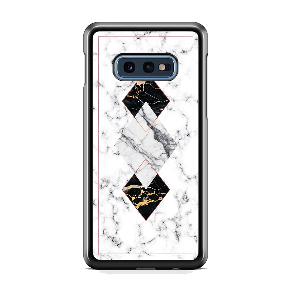 Marble Square Instalation Samsung Galaxy S10E Case