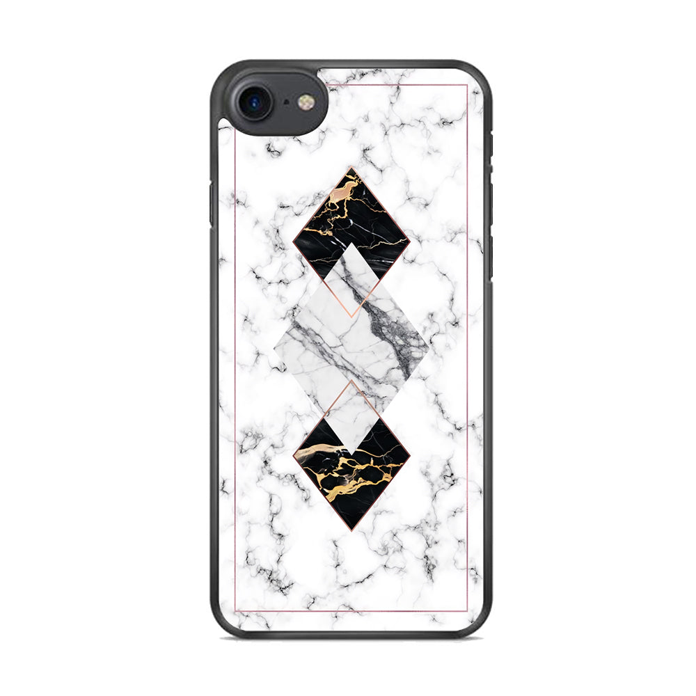 Marble Square Instalation iPhone 8 Case