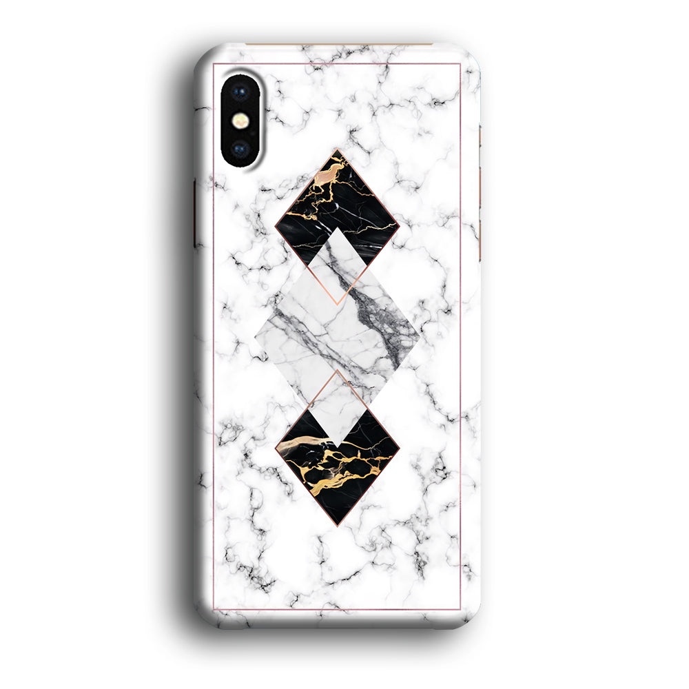 Marble Square Instalation iPhone X Case