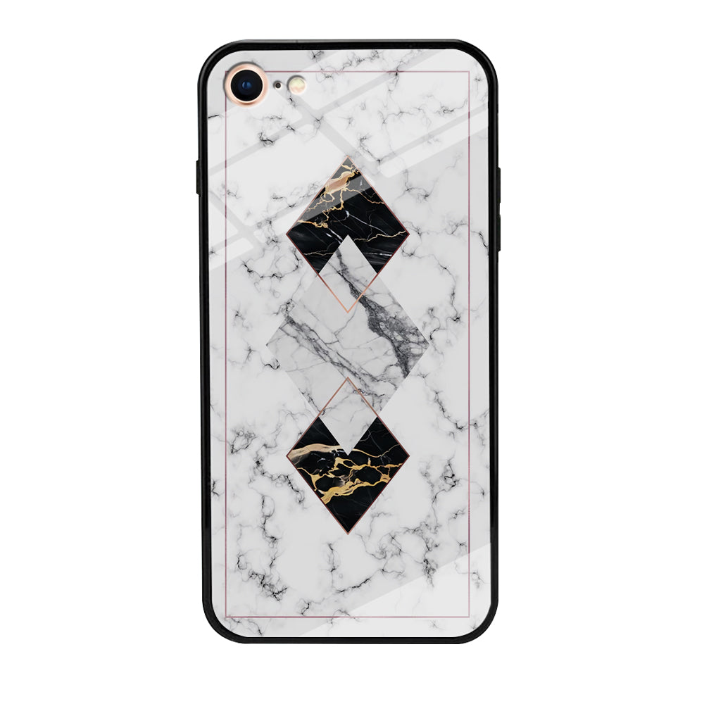 Marble Square Instalation iPhone 8 Case