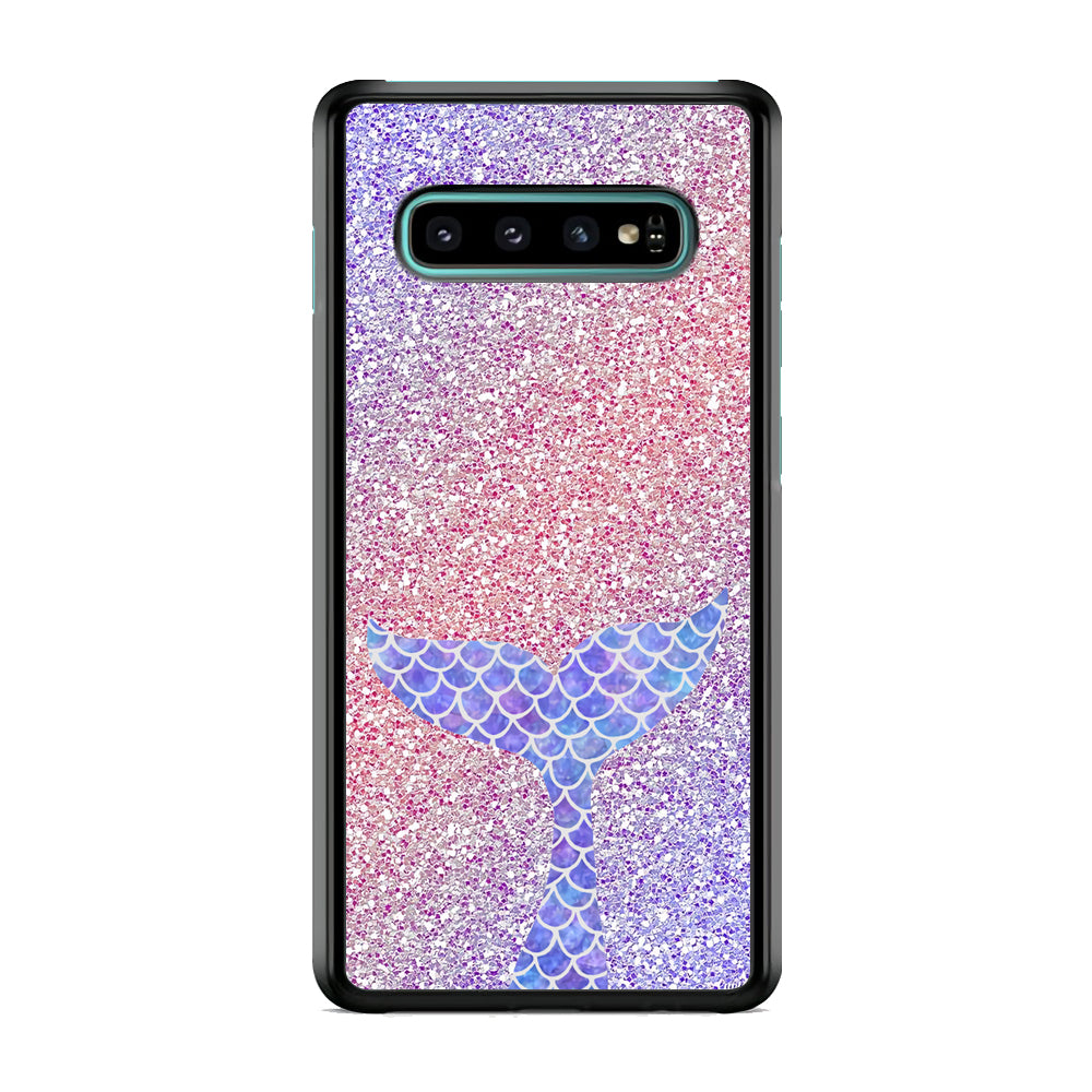 Mermaid Sparkle Spray Samsung Galaxy S10 Case