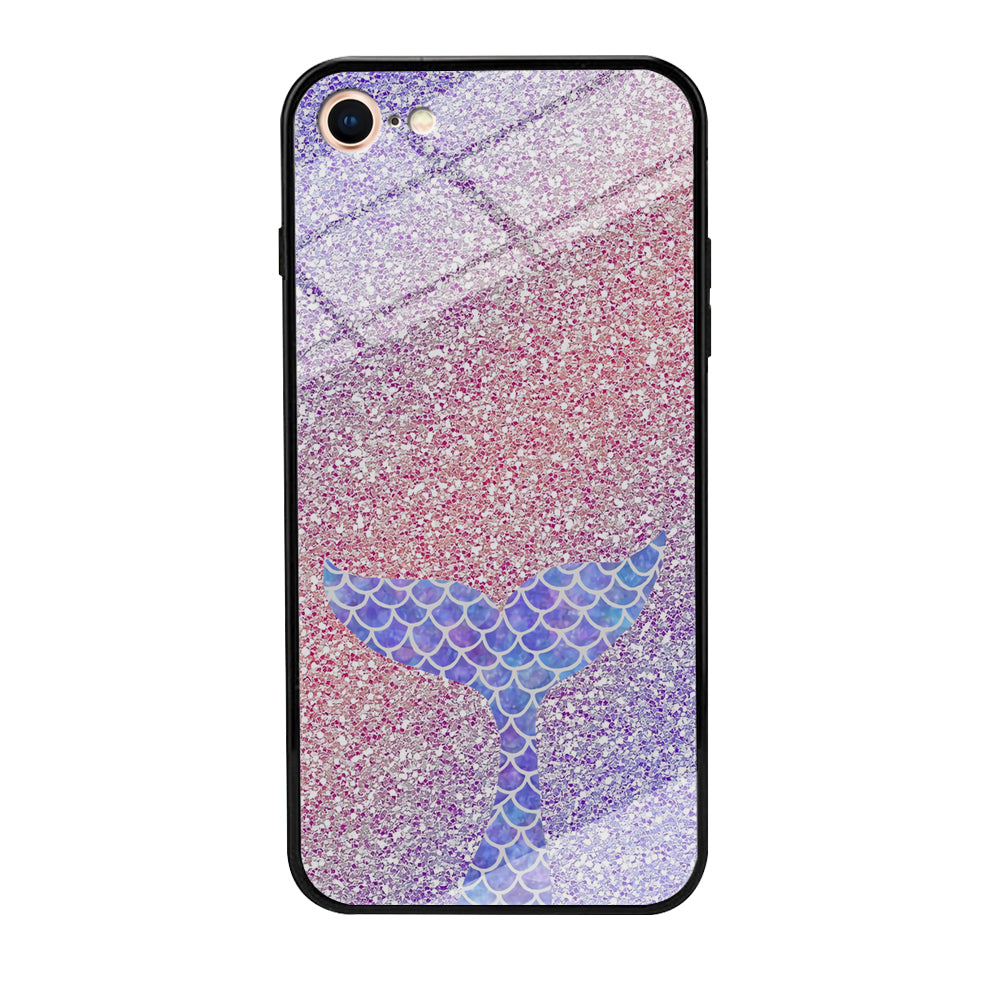 Mermaid Sparkle Spray iPhone 8 Case