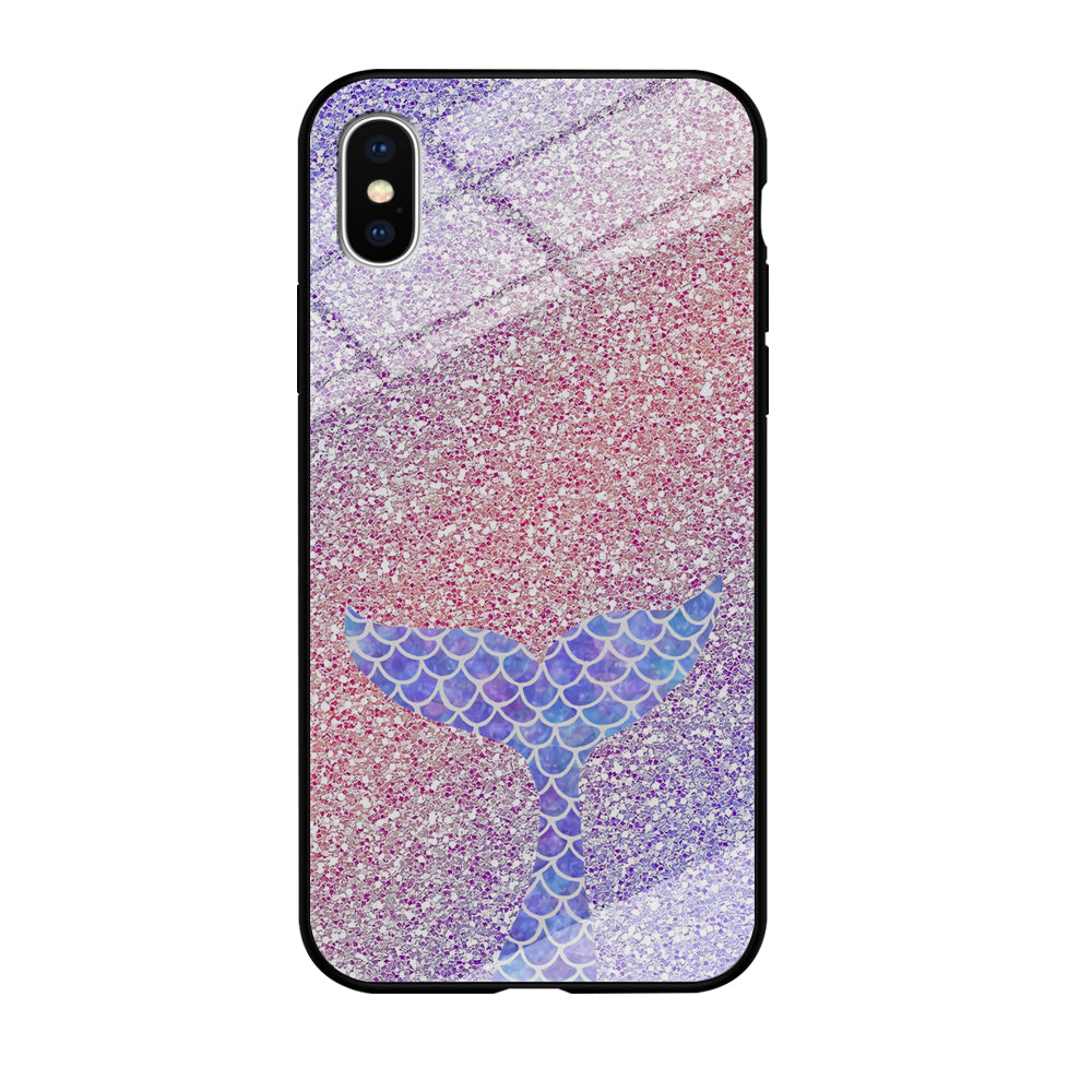 Mermaid Sparkle Spray iPhone X Case