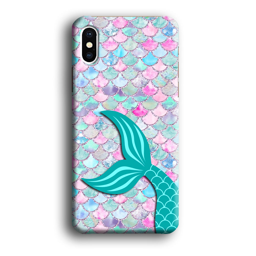 Mermaid Sweep of The Tail iPhone X Case