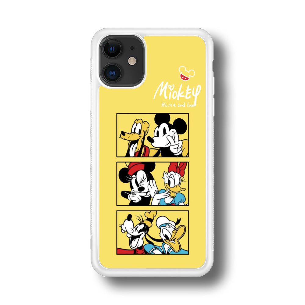 Mickey Mouse Home and Love iPhone 11 Case