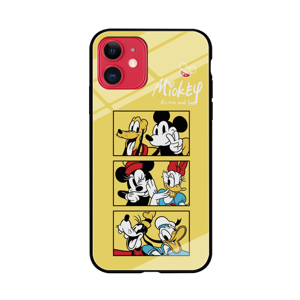 Mickey Mouse Home and Love iPhone 11 Case