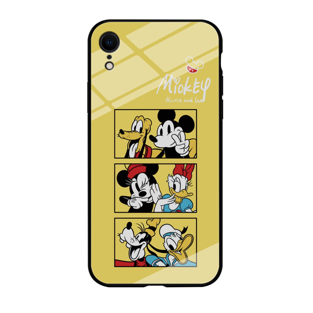 Mickey Mouse Home and Love iPhone XR Case