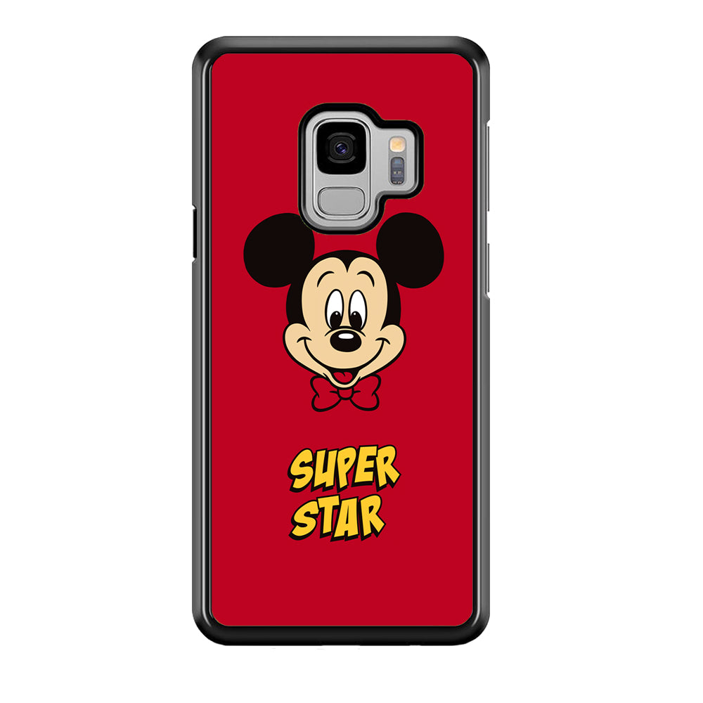 Mickey Mouse The Super Star Samsung Galaxy S9 Case