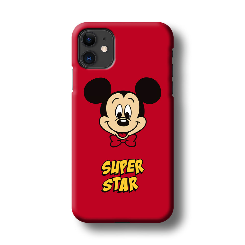 Mickey Mouse The Super Star iPhone 11 Case