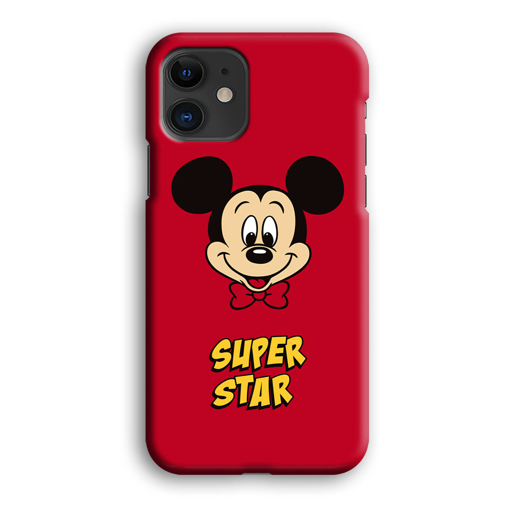 Mickey Mouse The Super Star iPhone 12 Case