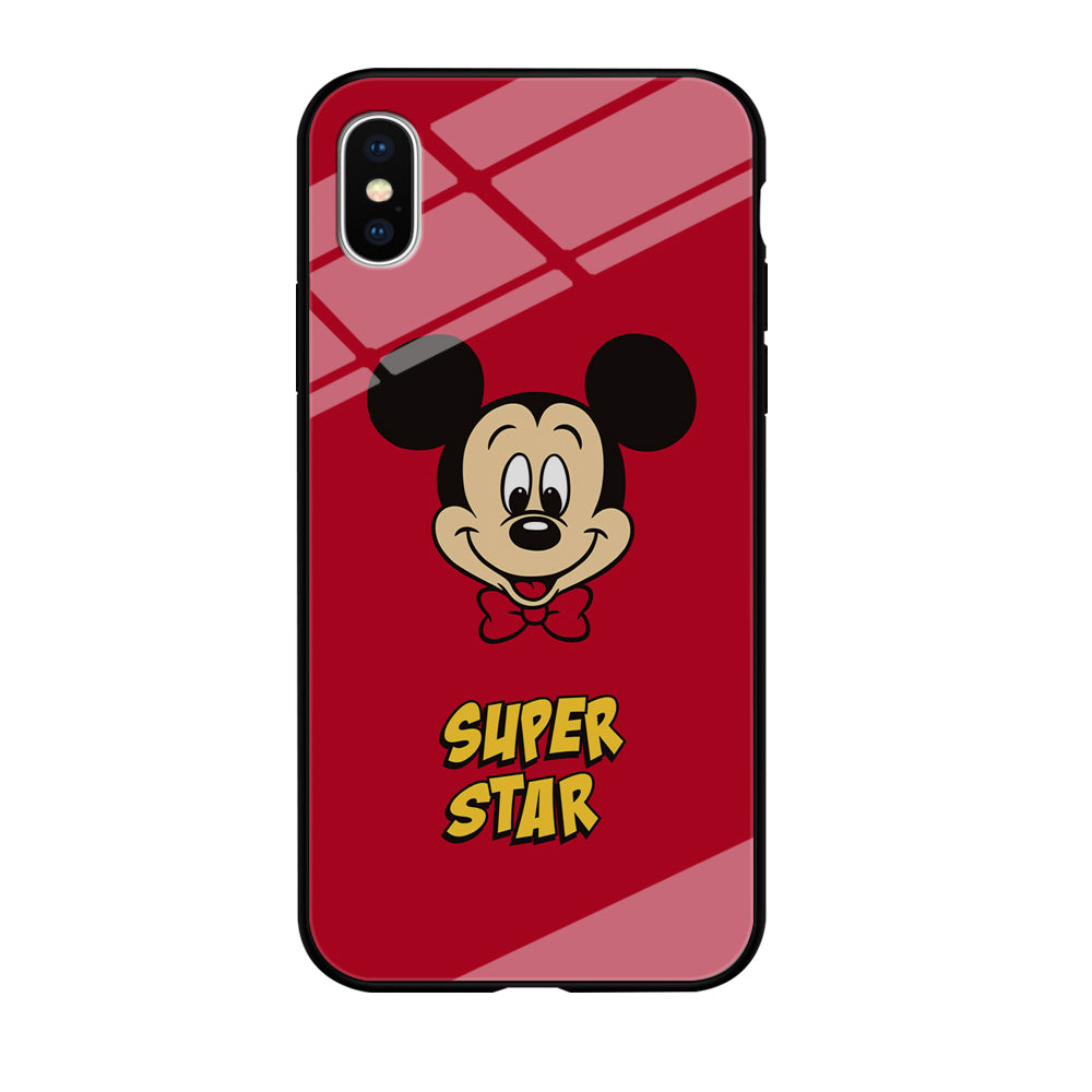 Mickey Mouse The Super Star iPhone X Case