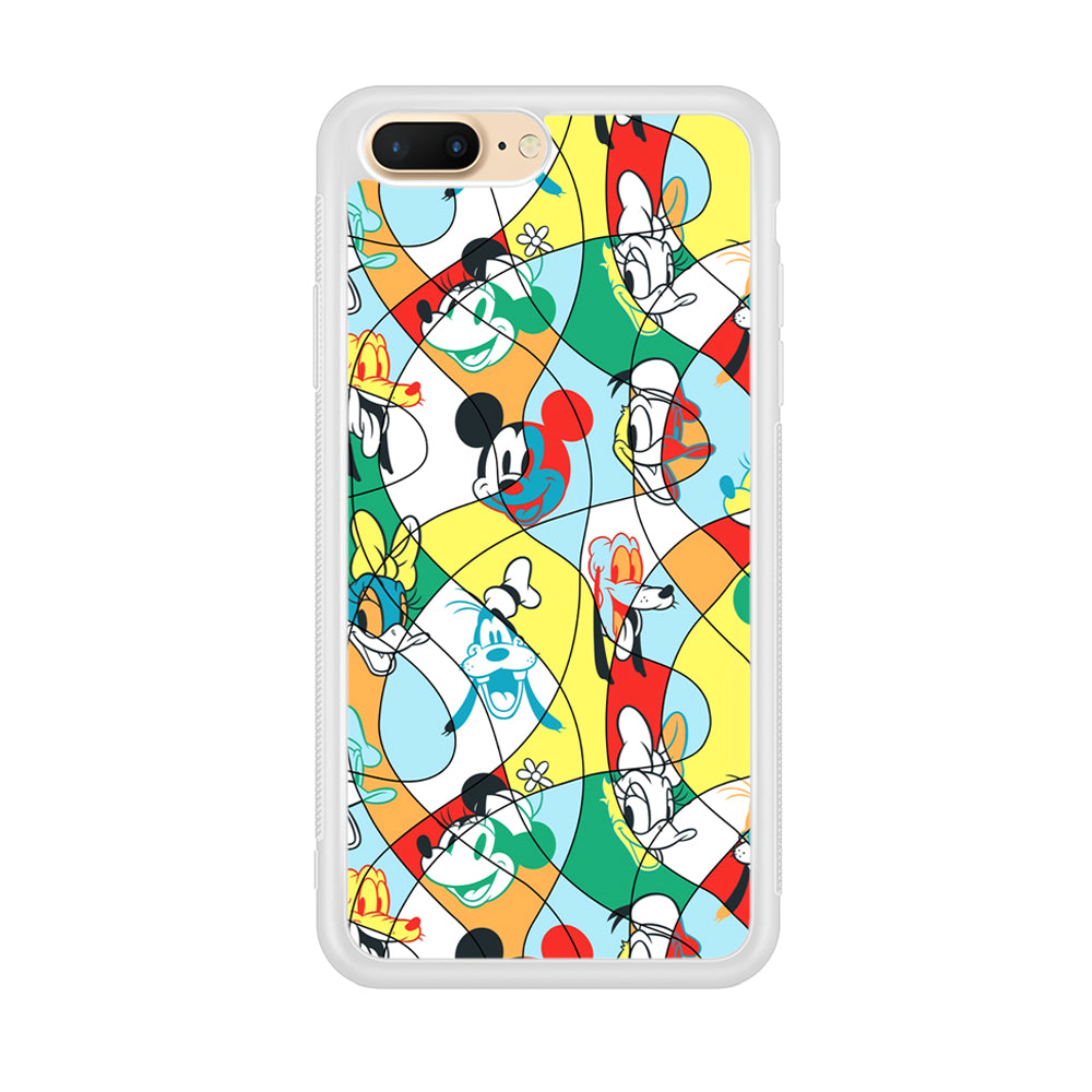 Mickey Mouse and Friend Art Dimension iPhone 7 Plus Case