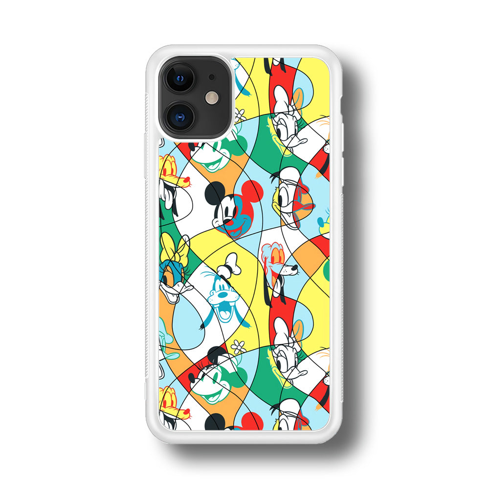 Mickey Mouse and Friend Art Dimension iPhone 11 Case