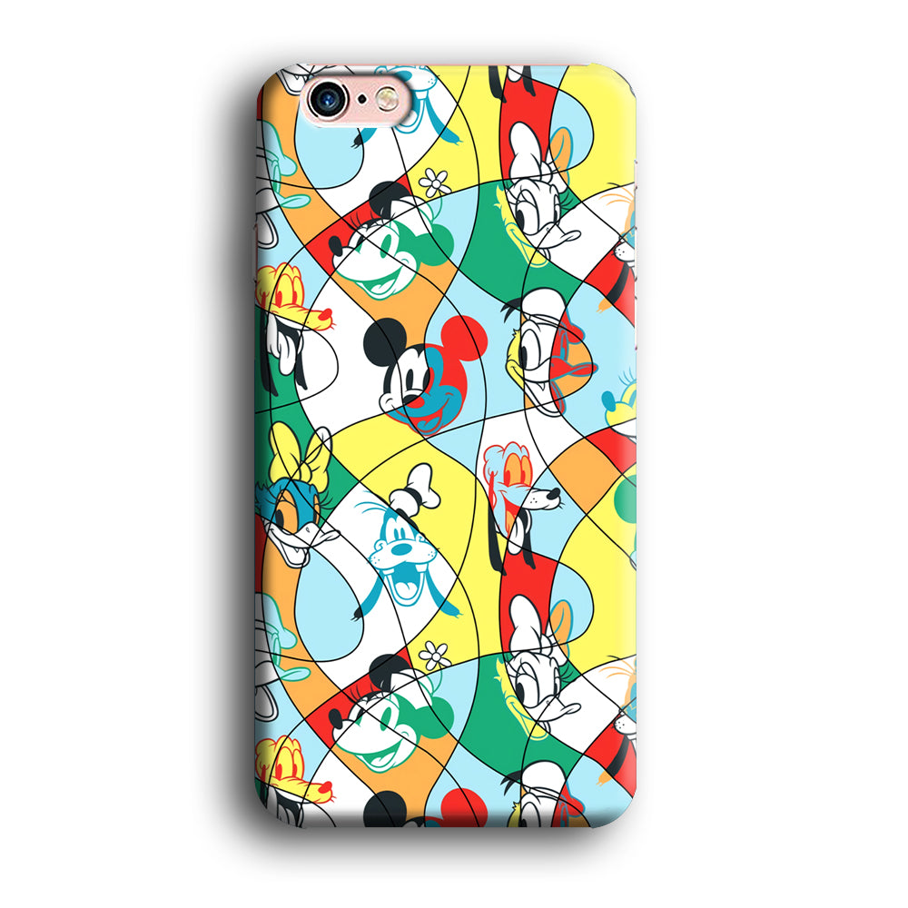 Mickey Mouse and Friend Art Dimension iPhone 6 Plus | 6s Plus Case