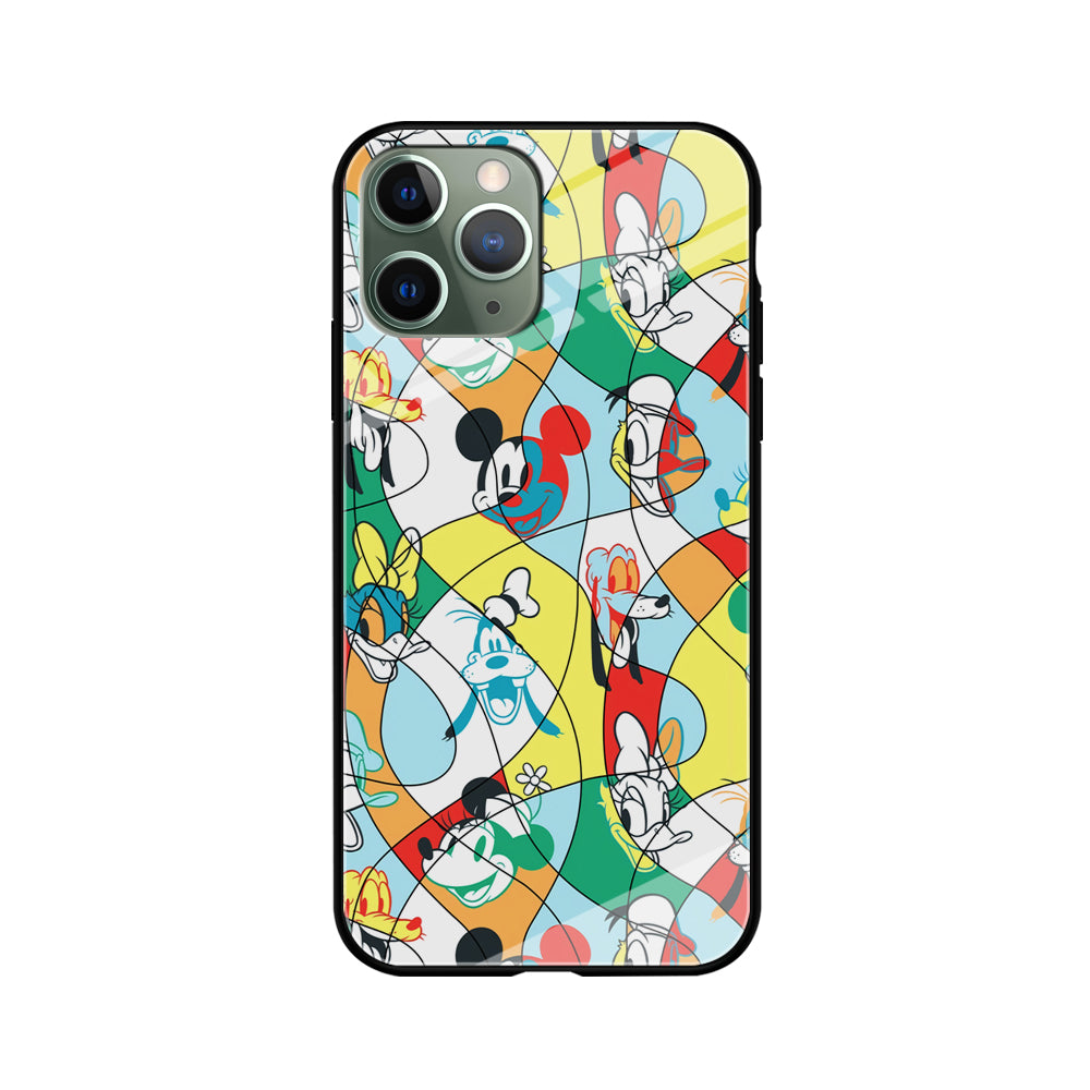 Mickey Mouse and Friend Art Dimension iPhone 11 Pro Max Case
