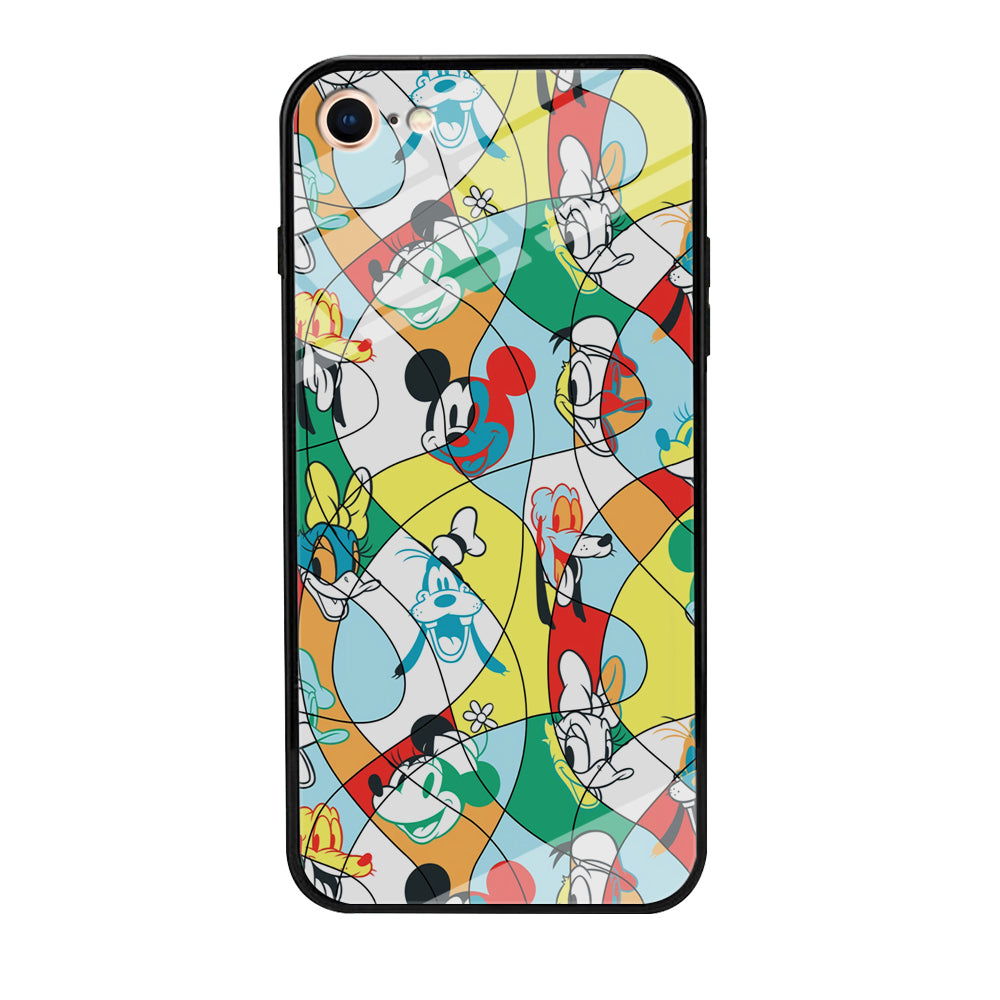 Mickey Mouse and Friend Art Dimension iPhone 7 Case