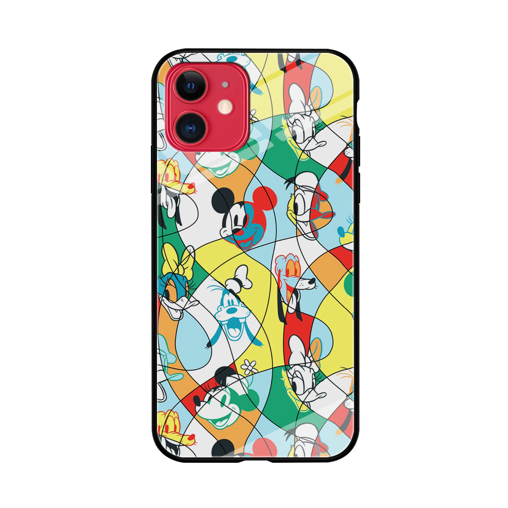 Mickey Mouse and Friend Art Dimension iPhone 11 Case